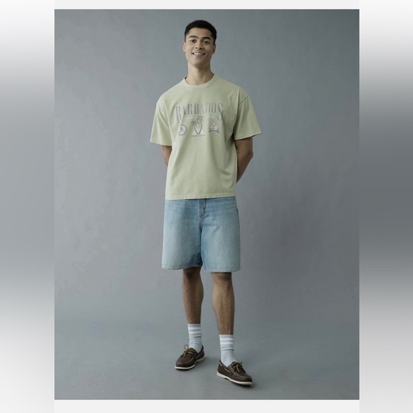 NWT AE Barbados Graphic Men's T-Shirt - Picture 12 of 15